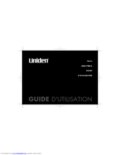 Uniden DXAI7288-2 Guide Utilisateur