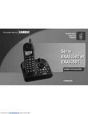 Uniden EXAI4580 - EXAI 4580 Cordless Phone Manual D'utilisation