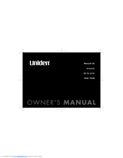Uniden EXAI 7248 SERIES Manual De Usuario