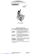 Uniden EXAI8580 - EXAI 8580 Cordless Phone Manual D'utilisation
