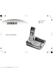 Uniden TRU9565-2 - TRU Cordless Phone Mode D'emploi