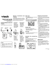 Vtech CS5122 Quick Start Manual