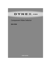 Dynex DX-CVS4 User Manual