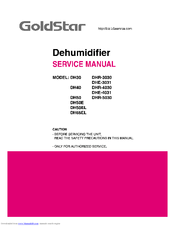 Goldstar DH30E, DH40E, DH50E, DH50EL, D Service Manual