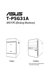 Asus T3-P5G31A User Manual