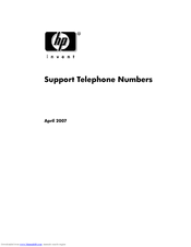 HP d240 - Microtower Desktop PC Support List