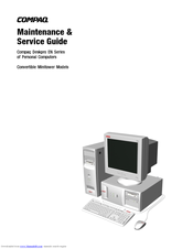 Compaq 159715-002 - Deskpro EN - DT 6650 Model 10000 Maintenance And Service Manual