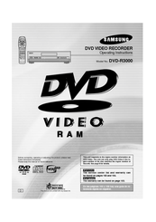 Samsung DVD-R3000 Operating Instructions Manual