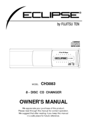 Eclipse CH3083 Owner's Manual