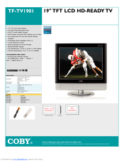 Coby TF-TV1901 Specifications