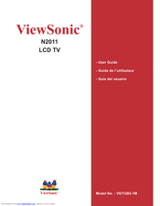 ViewSonic N2011 User Manual