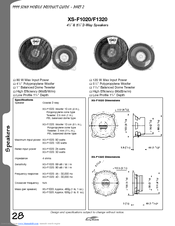 Sony 2 Way Speakers Product Manual