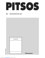PITSOS DGS6518 Instructions For Use Manual