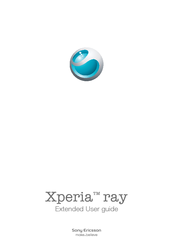 Sony Ericsson Xperiatrade ray Extended User Manual