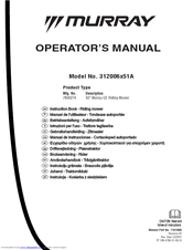 MURRAY 312006x51A Operator's Manual