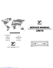 YORKVILLE CR670 Service Manual