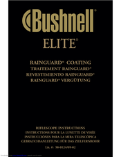 Bushnell Elite Instructions Manual