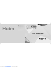 Haier CE310 User Manual