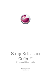 Sony Ericsson Cedar Extended User Manual