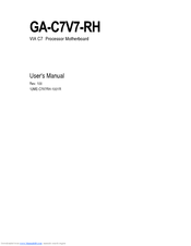 Gigabyte C7V7-CSI User Manual