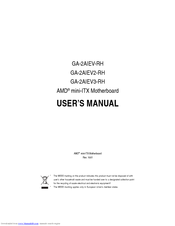 Gigabyte GA-2AIEV3-RH User Manual