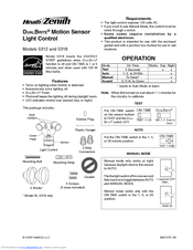 Zenith DualBrite 5312 User Manual