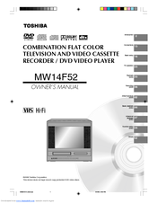 Toshiba MW14F52 Owner's Manual