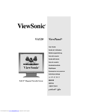Viewsonic VLCDS23722 User Manual
