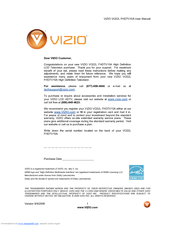 Vizio VO22L FHDTV10A User Manual