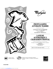 Whirlpool WFW9250W Series Use And Care Manual