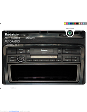 SKODA CAR RADIO MELODY - FOR OCTAVIA 02-2004 Manual
