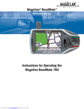 Magellan RoadMate 760 - Automotive GPS Receiver Reference Manual