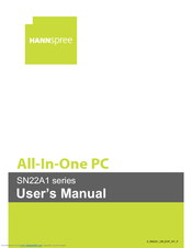 Hannspree SN22A1 series User Manual