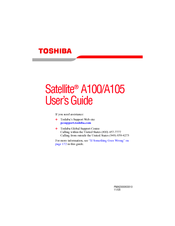 Toshiba A100 VA3 - Satellite - Pentium Dual Core 1.6 GHz User Manual