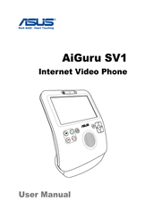 Asus AIGURUSV1 - Eee Videophone AiGuru SV1 Wireless IP Video Phone User Manual