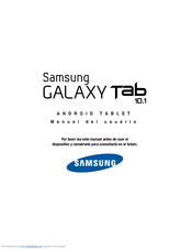 Samsung Galaxy Tab SGH-T859 Manual Del Usuario