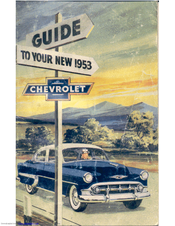 CHEVROLET 1953 Owner's Manual