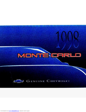 CHEVROLET MONTE CARLO 2005 Manual