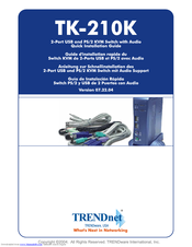 TRENDnet TK-210K Quick Installation Manual