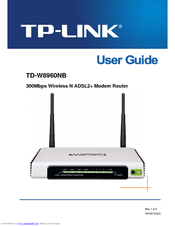 TP-Link TD-W8960NB User Manual
