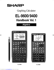 Sharp EL9600C - Graphing Calculator Handbook