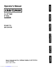 Craftsman 351.215130 Operator's Manual