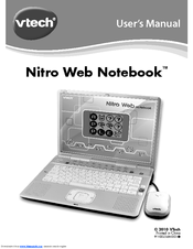 Vtech Nitro Web Notebook User Manual