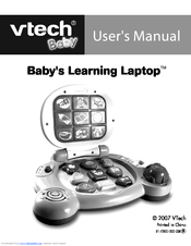 Vtech 80-073800 - Babys Learning Laptop User Manual