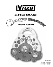 Vtech Little Smart Baby Talk Discoveries User Manual
