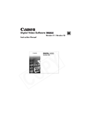 Canon 0286B001 S1 Instruction Manual