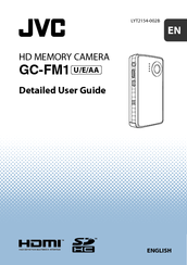 JVC GC FM1 - PICSIO Camcorder - 1080p Detailed User Manual
