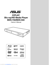Asus O!PLAY BDS-700 Owner's Manual