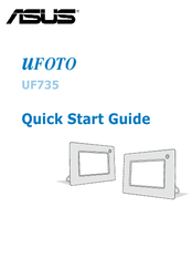 Asus uFOTO UF735 Quick Start Manual