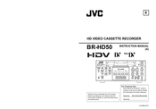JVC BR-HD50U - Compact HDV/DV Format Video Recorder Instruction Manual